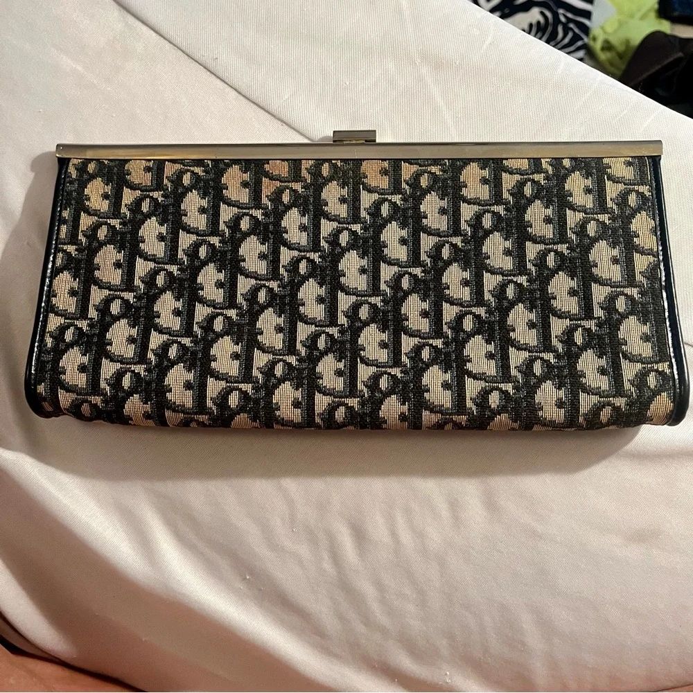 SOLD Christian Dior trotter clutch handbag with COA - Picture 2 of 13